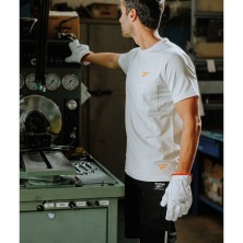 camiseta reebok workwear rb003t en blanco