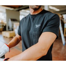camiseta reebok workwear rb003t en negro