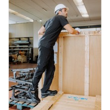 pantalón reebok workwear rb006p en negro