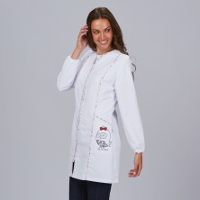 bata de mujer garys be my friend 500023 en blanco