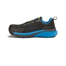 zapatilla diadora vortex da2 low s3s en negro/azul imperial