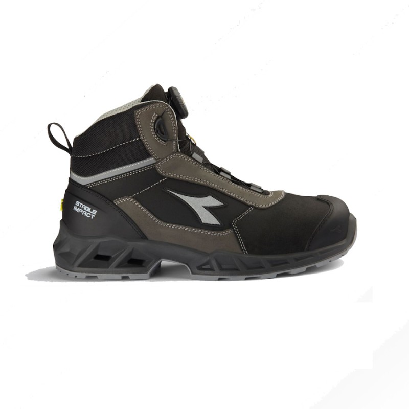 Bota diadora shark leather quick mid s3s