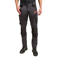 pantalón diadora hybrid poly performance en negro/espectro