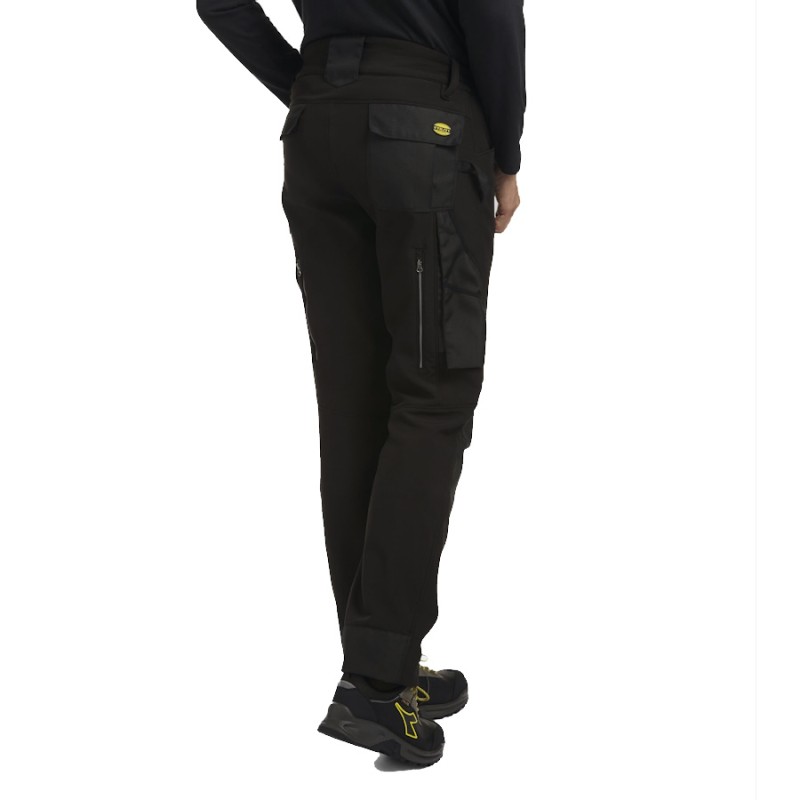Pantalón softshell diadora carbon performance