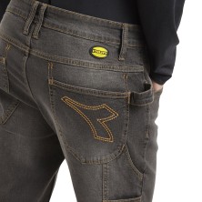 pantalón vaquero diadora stone en gris denim