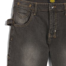 pantalón vaquero diadora stone en gris denim