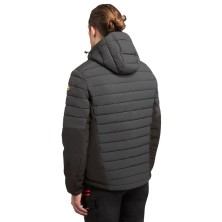 chaqueta diadora oslo acolchada hybrid en negro/espectro