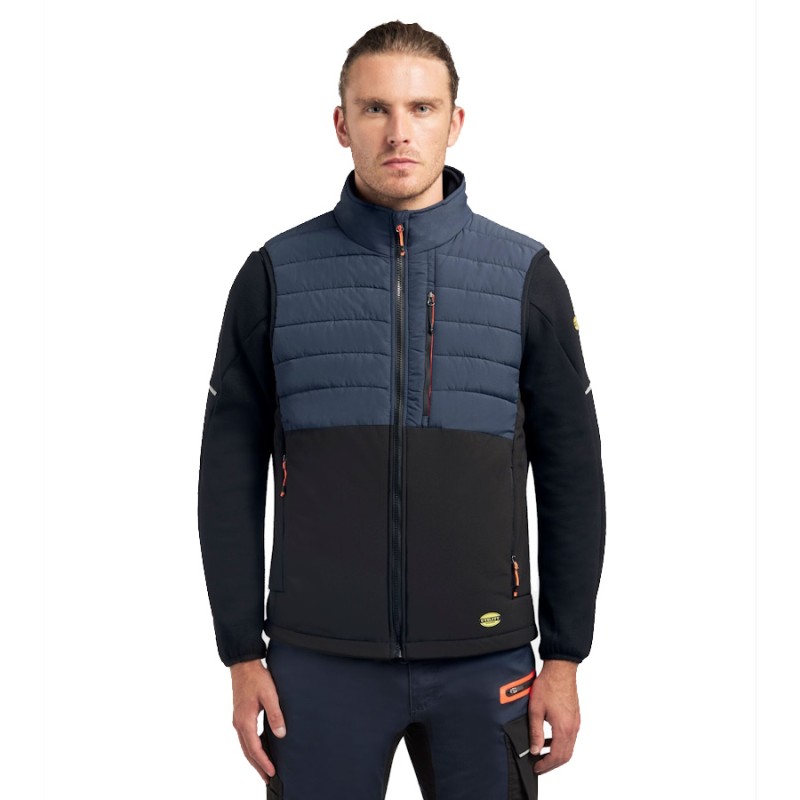 Chaleco diadora oslo acolchado hybrid