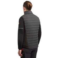 chaleco diadora oslo acolchado hybrid en negro/espectro