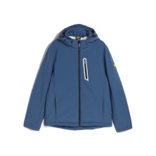 chaqueta softshell diadora acolchada sail en azul marruecos
