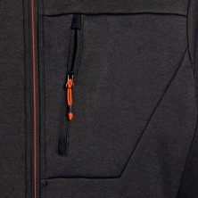 polar diadora fleece techno en negro/espectro