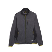 polar diadora fleece techno en gris/negro