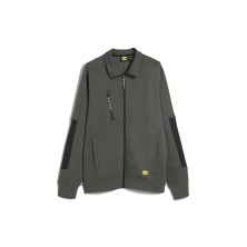 sudadera diadora fz litework en verde tomillo