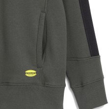 sudadera diadora fz litework en verde tomillo