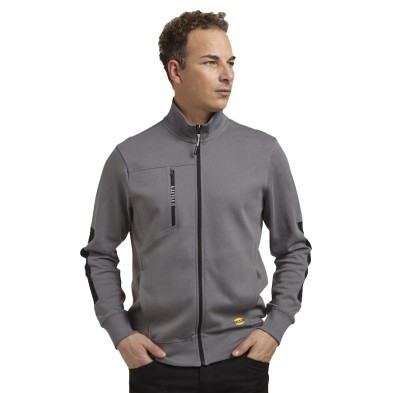 Sudadera Diadora Zip Litework