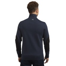 sudadera diadora zip litework en marino clasico