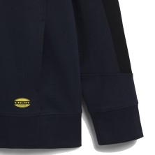 sudadera diadora zip litework en marino clasico