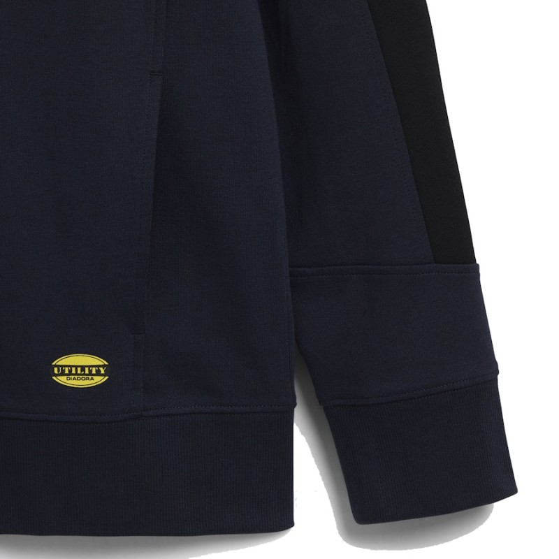 Sudadera diadora zip litework