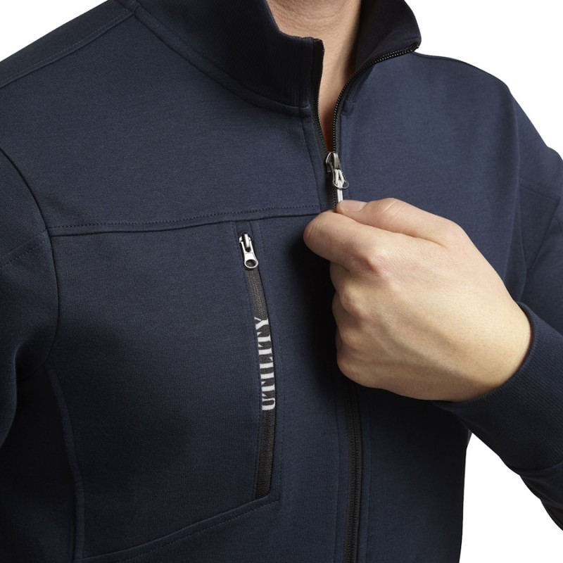 Sudadera diadora zip litework