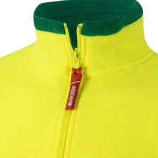 chaqueta polar velilla 183 en verde/amarillo fluor
