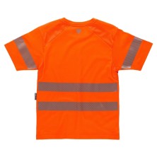 camiseta a.v. workteam c3980 en naranja a.v.