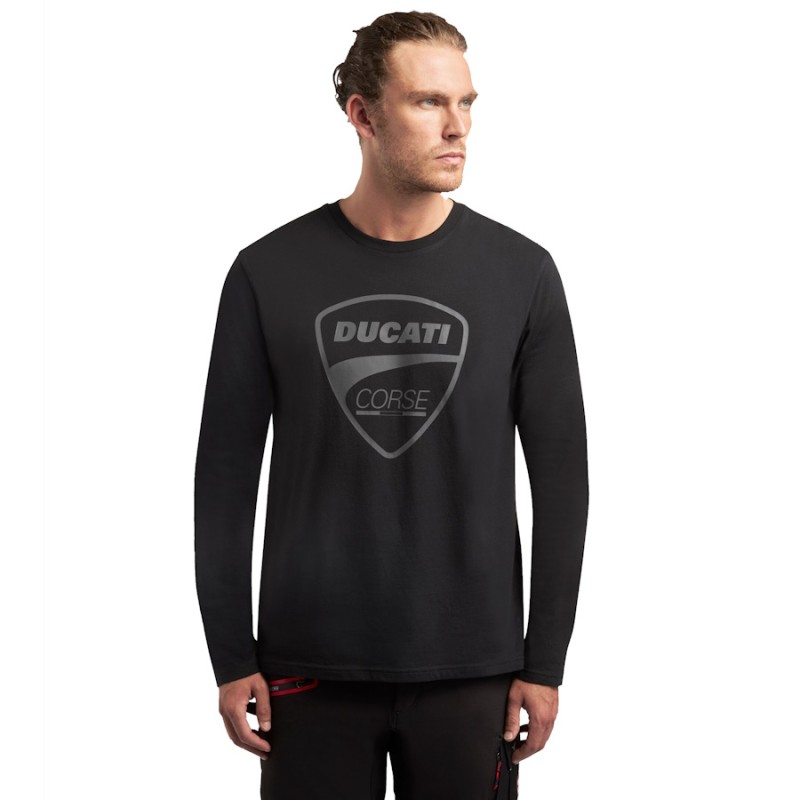 Camiseta m/l diadora ducati motor