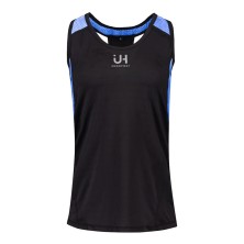 camiseta de tirantes para mujer underheat aqua en negro