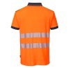 Polo alta visibilidad portwest t180