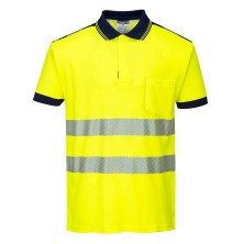 POLO ALTA VISIBILIDAD PORTWEST T180