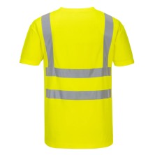 camiseta a.v. portwest mesh s179 en amarillo
