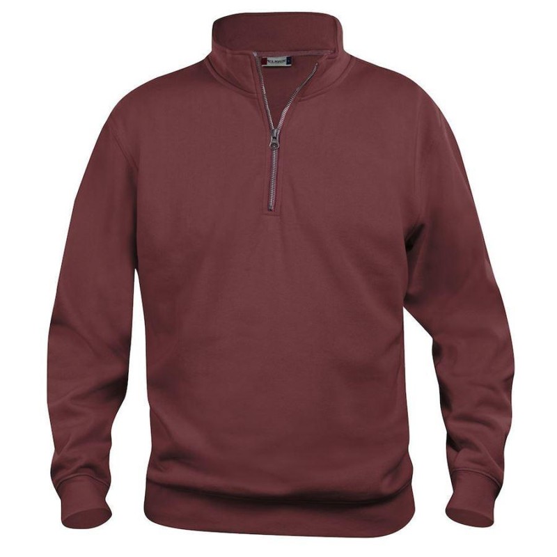 Sudadera clique basic half zip