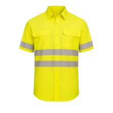 camisa a.v. m/c prima sunway2 en amarillo