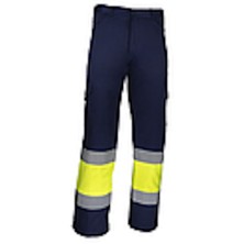 pantalón a.v. prima wind3 en amarillo/marino