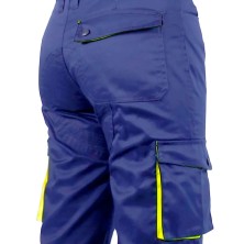 pantalón a.v. prima trekking2 combi en amarillo/marino