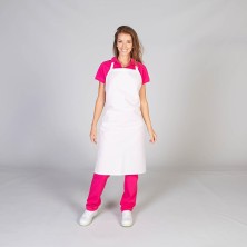 DELANTAL GARYS BLANCO RIZO-PLASTIFICADO 115000