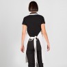 Delantal garys blanco rizo-plastificado