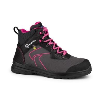 Bota De Mujer Robusta Orbital Rosa