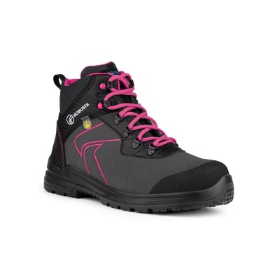 Bota De Mujer Robusta Orbital Rosa