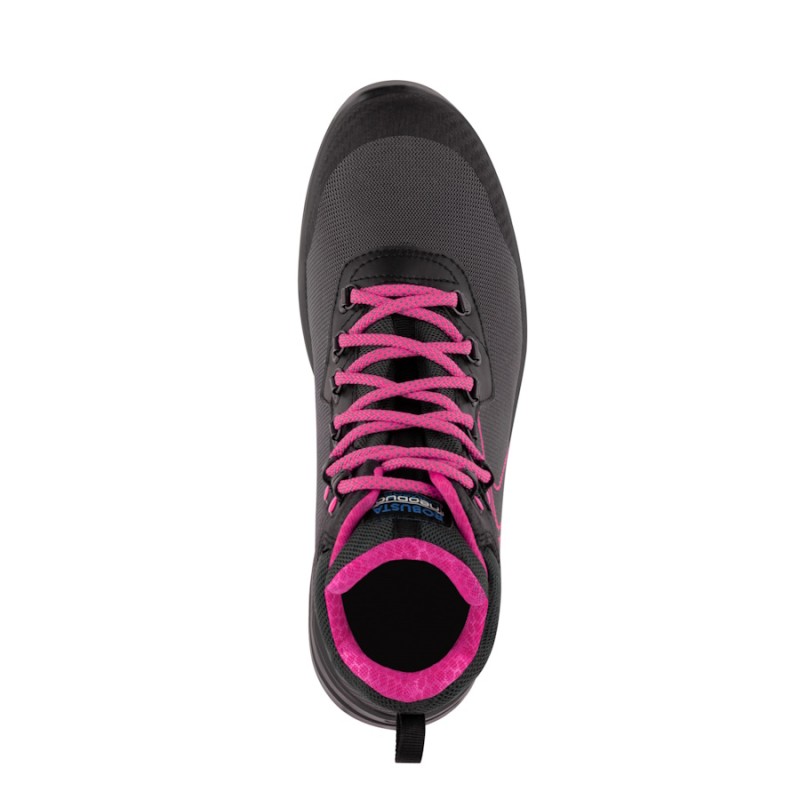 Bota de mujer robusta orbital rosa