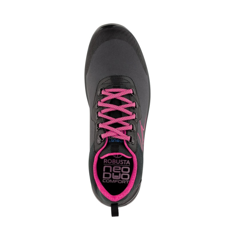 Zapato de mujer robusta orbital rosa