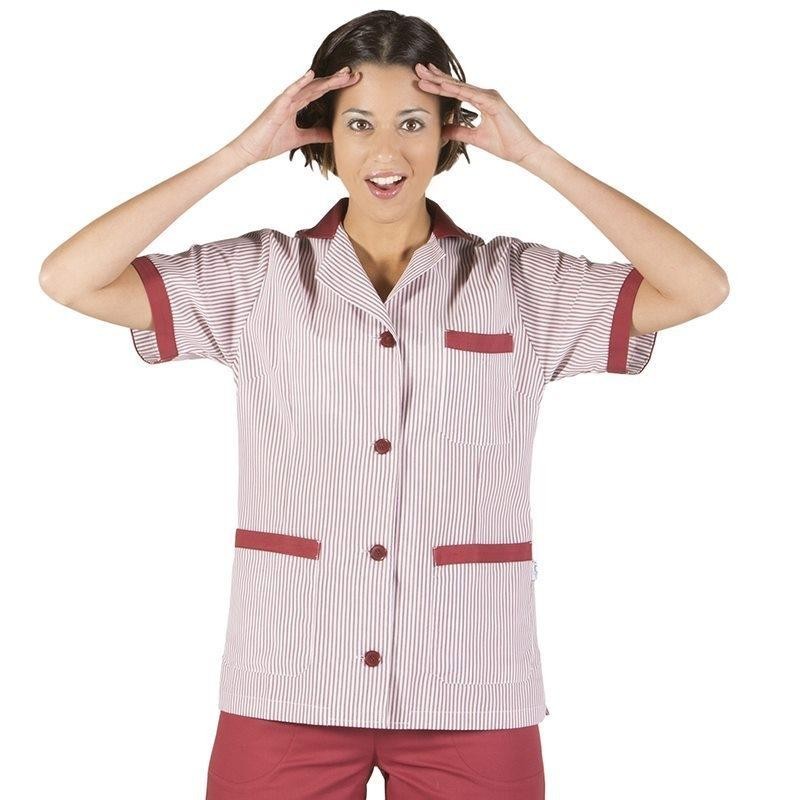 Bata corta mujer garys vichy combinada 522000