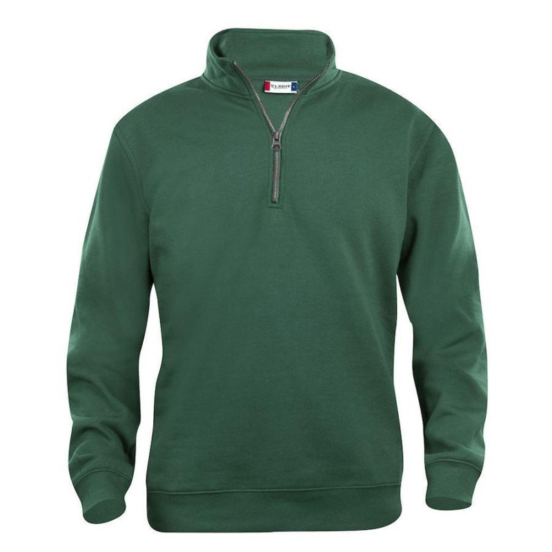 Sudadera clique basic half zip
