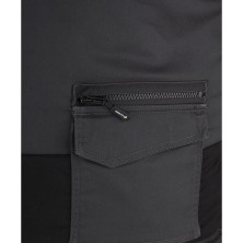 chaleco marca 288vps en gris/negro