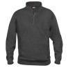 Sudadera clique basic half zip