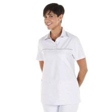 polo mujer garys nuria 657300 en gris perla