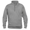 Sudadera clique basic half zip
