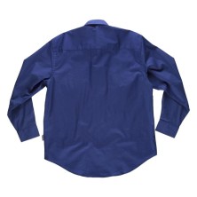 camisa m/l workteam b8200 en azulina