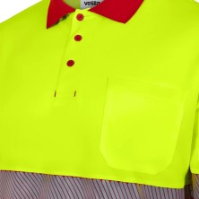 POLO A.V. M/L VELILLA GRS BICOLOR RS 305535