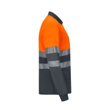 POLO A.V. M/L VELILLA GRS BICOLOR RS 305535