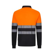 POLO A.V. M/L VELILLA GRS BICOLOR RS 305535